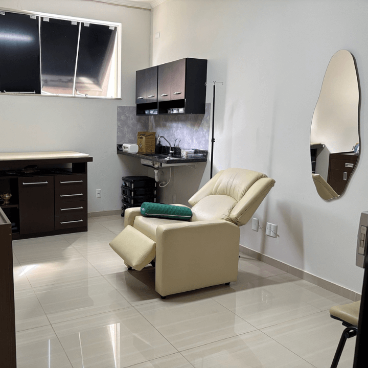 sala recuperacao clinica estetica nucleo de saude bouganville - varginha mg